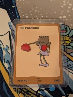 Dysfunctional Passholders Pokenot 151 Hitmancha Hitmanchan 00107 Pokemon Card NM - Image 1