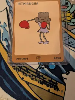 Dysfunctional Passholders Pokenot 151 Hitmancha Hitmanchan 00107 Pokemon Card NM - Image 3
