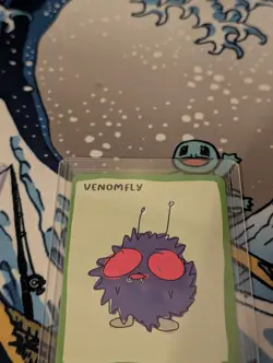 Dysfunctional Passholders Venomfly 0048 Venonat Pokenots 151 Pokemon Card NM - Image 2