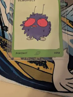 Dysfunctional Passholders Venomfly 0048 Venonat Pokenots 151 Pokemon Card NM - Image 3