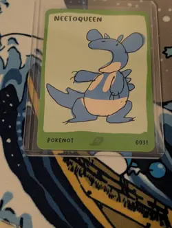 Neetoqueen Nidoqueen 0031 Pokenots 151 Dysfunctional Passholders Pokemon Card NM - Image 3