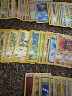 Vintage Wotc Pokemon Lot Of 133 Cards Team Rocket Base Fossil Neo Genesis etc - Image 5