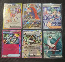 Scarlet & Violet Surging Sparks card lot TCG Pokemon Braviary Latias ex - Image 1