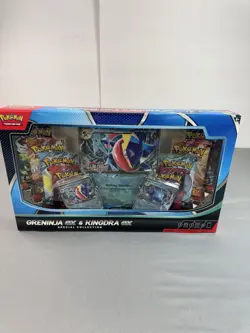 Pokemon Trading Card Game Greninja ex and Kingdra ex Special Collection Box RARE - Image 1