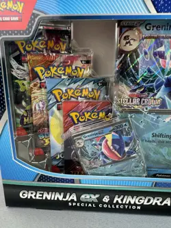 Pokemon Trading Card Game Greninja ex and Kingdra ex Special Collection Box RARE - Image 2