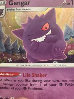 Pokemon Gengar SWSH052 Sword & Shield Promo Holo Card Stage 2 110 HP English - Image 3
