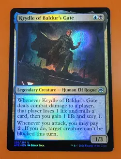 1x Krydle of Baldur's Gate | FOIL | Forgotten Realms | MTG Magic Cards - Image 1