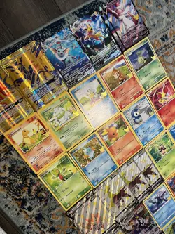 (44 Cards) Pokemon JUMBO Card Lot, Charizard 25th Anniversary , Tag Team - Image 4