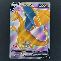 Charizard V SWSH050 Champion's Path ETB Black Star Promo Pokemon TCG Card - Image 1