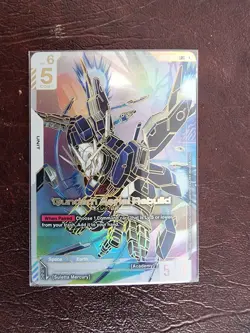 Gundam Card Game Gundam Aerial Rebuild LR++ GD01-67 Newtype Rising English - Image 1