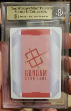 BGS 9.5 Gundam Card Game Newtype Resource GUNDAM RX-78-2 R-002 C+ English - Image 2