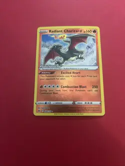 Pokemon TCG Radiant Charizard Crown Zenith 020/159 NM Condition - Image 1