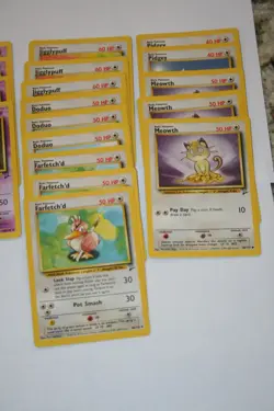 Pokemon Base Set 2 Common/Uncommon lot! 45 cards! Unplayed! - Image 2