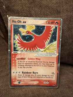 Ho-Oh ex 17/17 Pop Series 3 2006 Holo Rare Pokemon Card TCG - Image 2