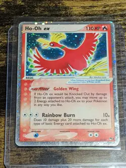 Ho-Oh ex 17/17 Pop Series 3 2006 Holo Rare Pokemon Card TCG - Image 1