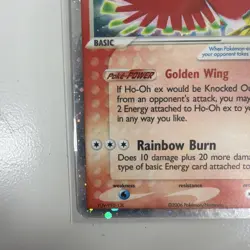 Ho-Oh ex 17/17 Pop Series 3 2006 Holo Rare Pokemon Card TCG - Image 5