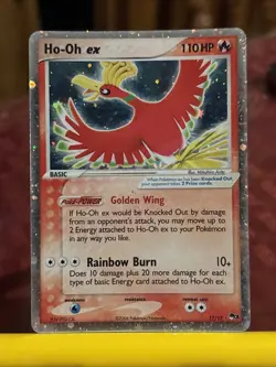 Ho-Oh ex 17/17 Pop Series 3 2006 Holo Rare Pokemon Card TCG - Image 1