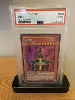 2010 Yu-Gi-Oh Jinzo PSV-000 PSA 9 - Image 1
