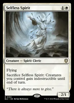 1 x Selfless Spirit - Commander: Bloomburrow - NM-Mint - MTG - Image 1
