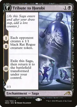 MTG Tribute to Horobi Kamigawa: Neon Dynasty Rare NM - Image 1