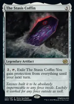 The Stasis Coffin [The Brothers' War] Foil Near Mint - Image 1