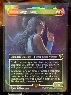 Rinoa, Angel Wing (Borderless) - FOIL - MTG - FIC - 0450 - RARE ~ NM - Image 2