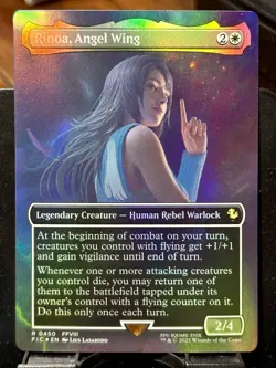 Rinoa, Angel Wing (Borderless) - FOIL - MTG - FIC - 0450 - RARE ~ NM - Image 3