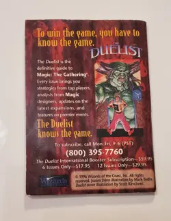 Vintage Magic the Gathering Fifth Edition Rulebook MTG Guide 1996 - Image 2