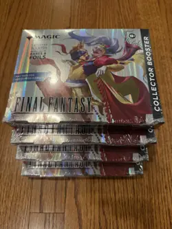 Magic The Gathering - Final Fantasy Collector Booster OMEGA Pack New - Sealed - Image 2