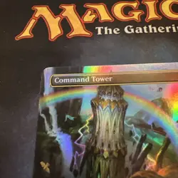 Rare 2023 Magic: The Gathering Command Tower FOIL Borderless 0659 NM+ Commander - Image 2