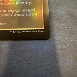 Rare 2023 Magic: The Gathering Command Tower FOIL Borderless 0659 NM+ Commander - Image 5
