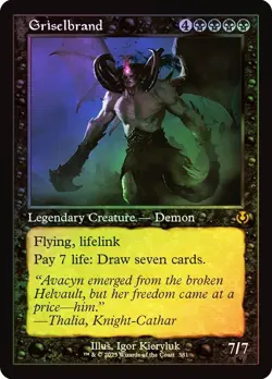 Griselbrand Foil Retro Frame Innistrad Remastered NM MTG - Image 1