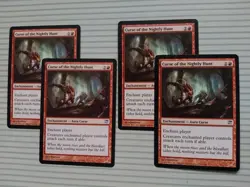Magic: the Gathering - Innistrad ~ Uncommon ~ Curse of the Nightly Hunt x 4 - Image 1