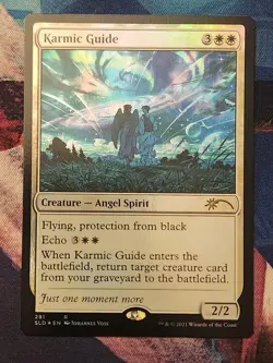 MTG Karmic Guide - Secret Lair - Johannes Voss - Foil NM - Image 1