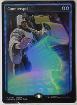 mtg magic counterspell extended borderless FOIL ENGLISH magicfest fest promo - Image 1