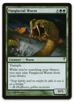 Panglacial Wurm #116 (NM) Coldsnap CSP Magic MTG - Image 1