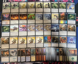 MTG - MYR ARTIFACT DECK - URTET REMNANT OF MEMNARCH, ELECTROLYZE, ETHERIUM ~ - Image 1