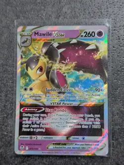 Mawile VSTAR 071/195 Silver Tempest Ultra Rare Holo Pokemon TCG Card NM - Image 1