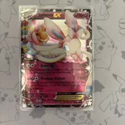 Pokemon XY Generations Sylveon EX RC21/RC32 Radiant Collection 2016 NM - Image 1