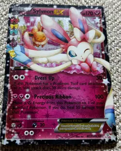 Pokemon XY Generations Radiant Collection Sylveon EX 2016 RC21/RC32 MP - Image 1