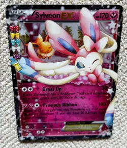 Pokemon XY Generations Radiant Collection Sylveon EX 2016 RC21/RC32 MP - Image 4