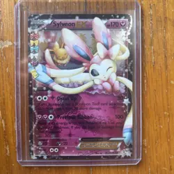 2016 Pokemon XY Generations Sylveon EX RC21/RC32 Radiant Collection Near Mint! - Image 1