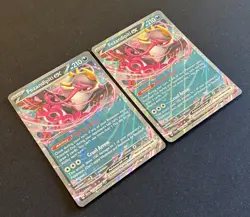 (2x) Fezandipiti EX 038/064 Double Rare Pokemon TCG Card Shrouded Fable NM - Image 4