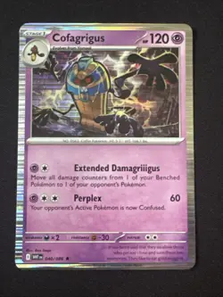 Cofagrigus 40/86 Holo White Flare -Near Mint- Pokemon TCG - Image 1