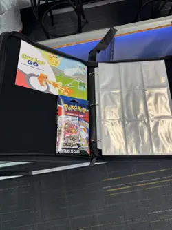 Chelsond Go Pokemon Card Collector Binder w/ 40 9 Slot Pages With 25 Card Pack - Image 3