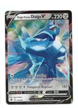 Origin Forme Dialga V 113/189 Swsh10: Astral Radiance Holo Pokemon TCG - NM - Image 1