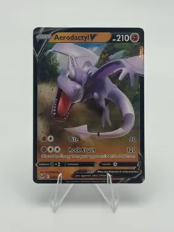 Aerodactyl V 092/196 Swsh11: Lost Origin Holo Pokemon TCG - NM - Image 1