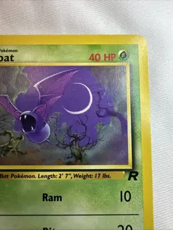 Pokemon TCG - Team Rocket Unlimited 70/82 Zubat Common - NM - Image 2