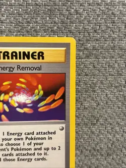Pokemon TCG Base Set Trainer Super Energy Removal Card 79/102 Rare NM / LP - Image 3