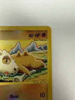 Pokemon Cubone 40 HP Basic Expedition Base Set 103/165 Reverse Holo 2002 - Image 4